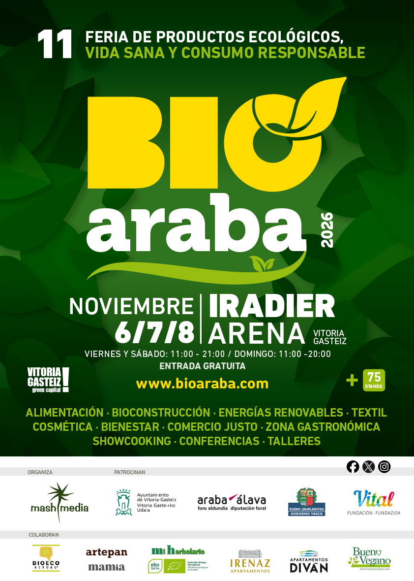 Imagen de referencia de Bioaraba 2026 en Vitoria-Gasteiz