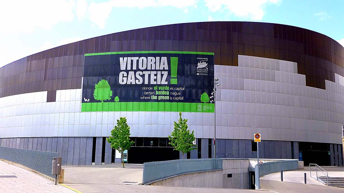 Iradier Arena en Vitoria-Gasteiz